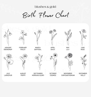 december birth flower clip art