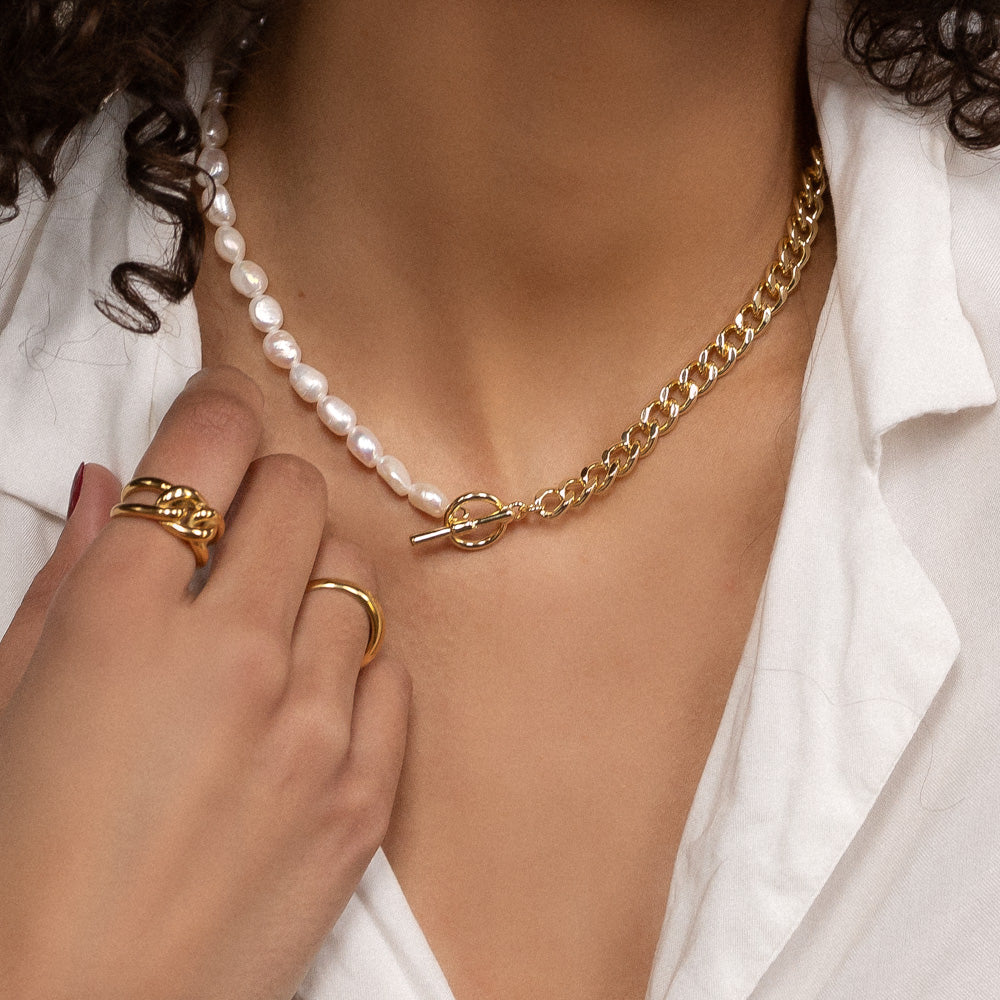 Lucky 7 Pearl Necklace – The Good Collective